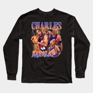 RETRO VINTAGE CHARLES BARKLEY SIR CHARLES CHUCK BOOTLEG Long Sleeve T-Shirt